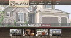 Desktop Screenshot of buildersstonekc.com